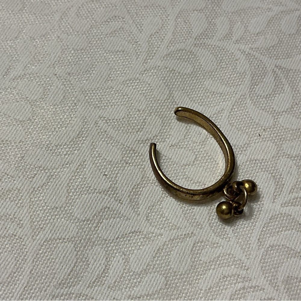 Set of Three Goldtone Toe Rings - Picture 3 of 4
